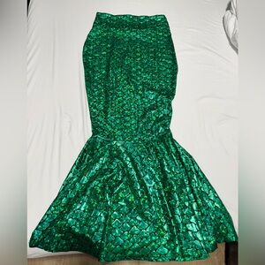 Mermaid tail costume